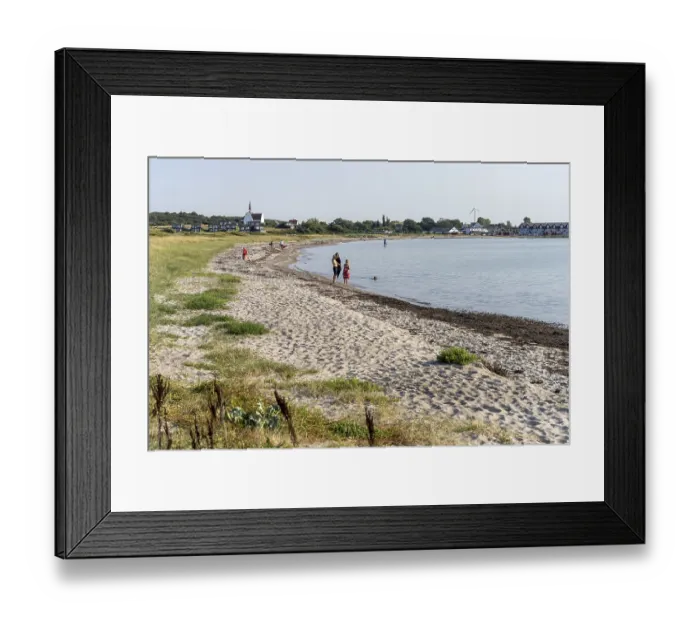 Framed Print : On the beach at Bagenkop, Langeland Island Framed Print : On the beach at Bagenkop, Langeland Island