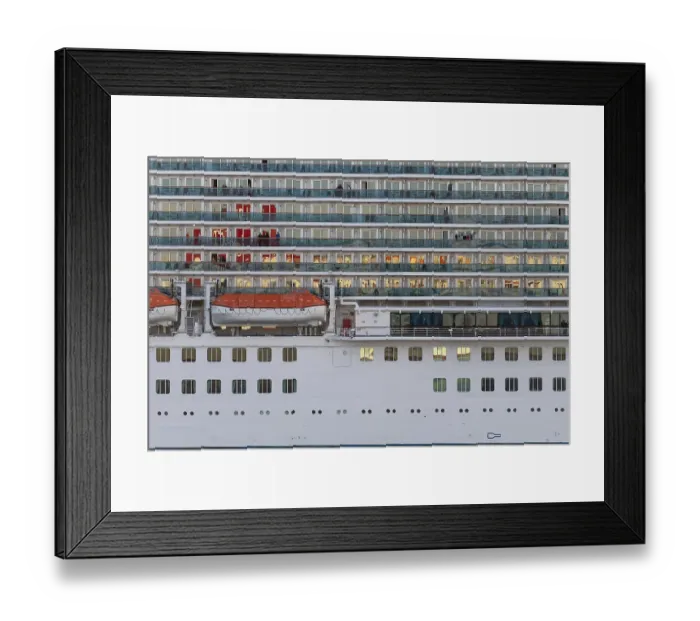 Framed Print : Cruise ship shelf Princess, Princess Cruises Framed Print : Cruise ship shelf Princess, Princess Cruises
