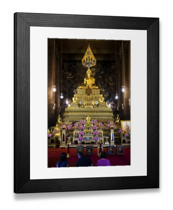 Framed Print : Wat Pho (Temple of the Reclining Buddha)