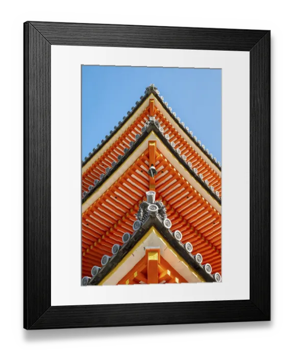 Framed Print : Sanju-no-to, Three Storied Pagoda