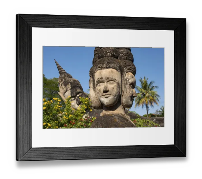Framed Print : Xieng Khuan Buddha Park, Vientiane, Laos, Asia Framed Print : Xieng Khuan Buddha Park, Vientiane, Laos, Asia