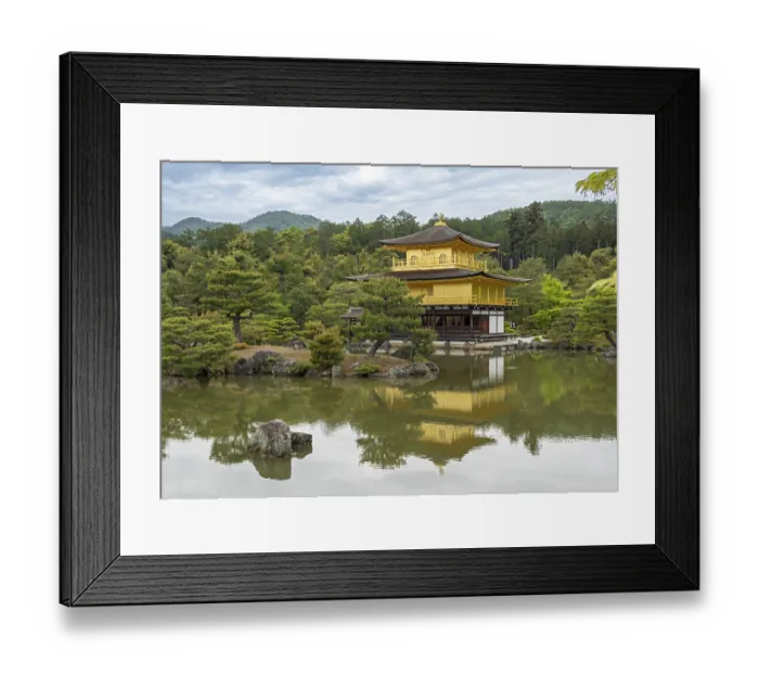 Framed Print : Kinkaku-ji, Temple of the Golden Pavilion Framed Print : Kinkaku-ji, Temple of the Golden Pavilion