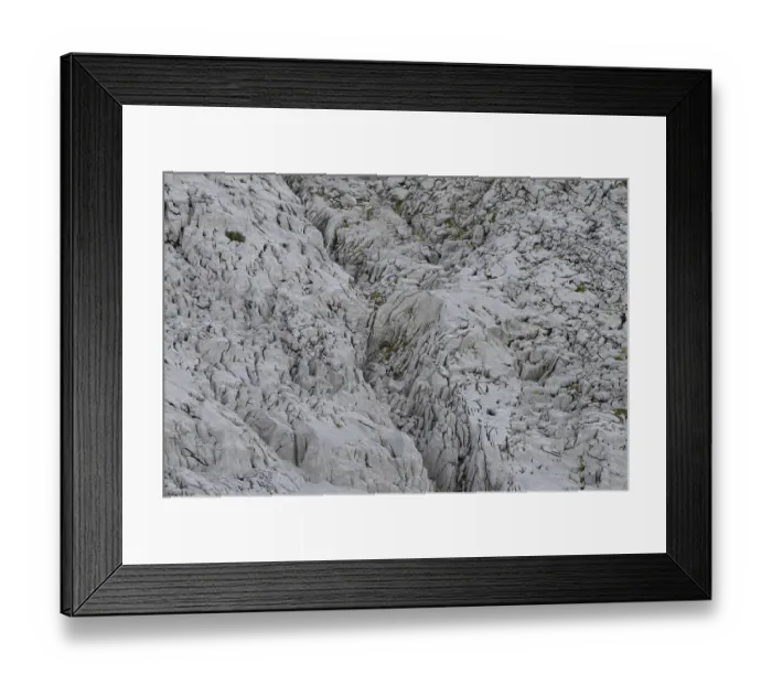 Framed Print : Gottesacker plateau, karst landscape
