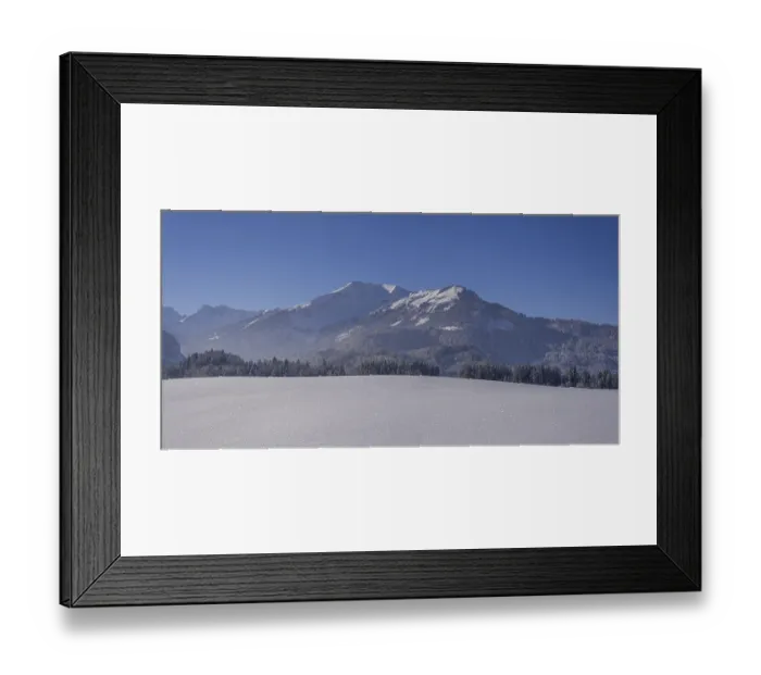 Framed Print : Fellhorn, 2038m, and Soellereck