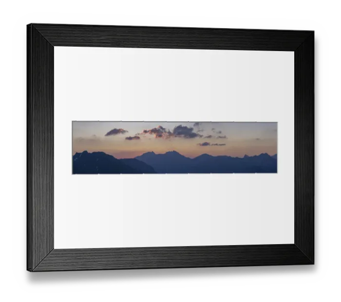 Framed Print : Sunrise from the Zeigersattel on the Nebelhorn