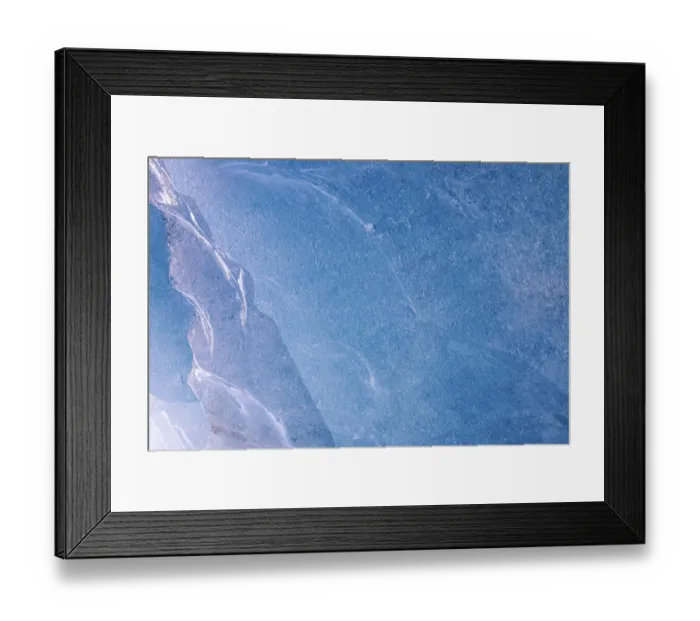 Framed Print : Ice structure in a glacier cave Framed Print : Ice structure in a glacier cave