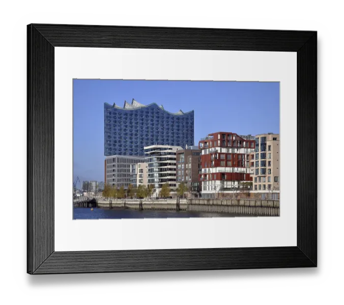 Framed Print : Elbe Philharmonic Hall, HafenCity