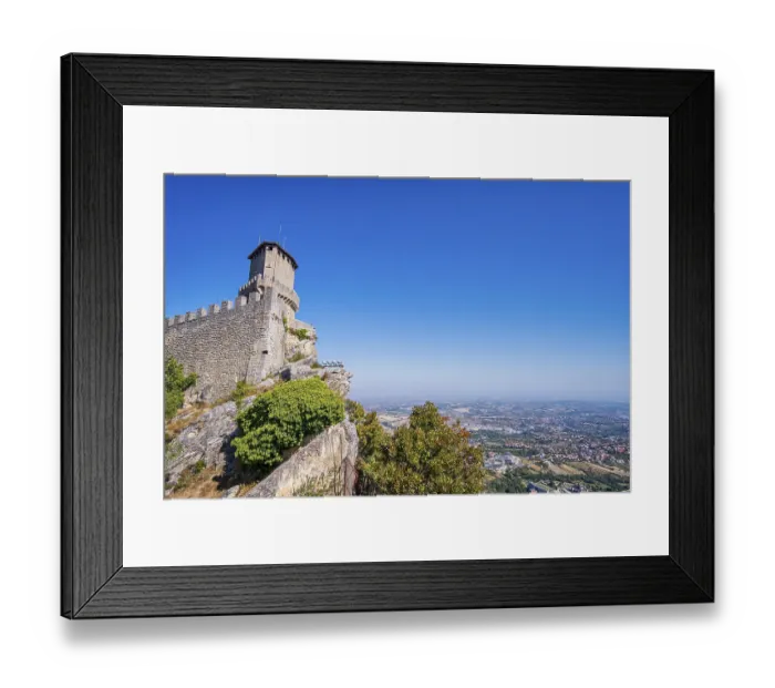 Framed Print : Guaita Fortress, City of San Marino Framed Print : Guaita Fortress, City of San Marino