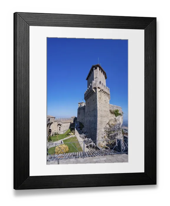 Framed Print : Guaita Castle, City of San Marino Framed Print : Guaita Castle, City of San Marino