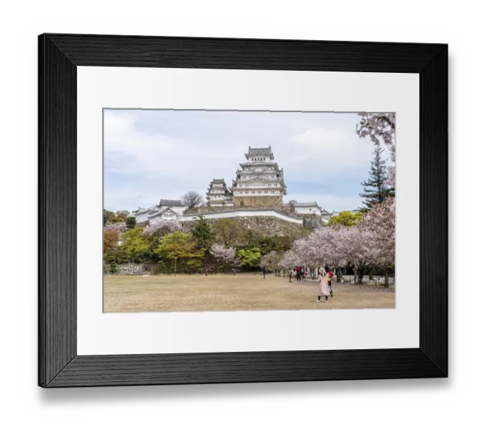 Framed Print : Himeji Castle, Himeji-jO, ShirasagijO or White Heron Castle