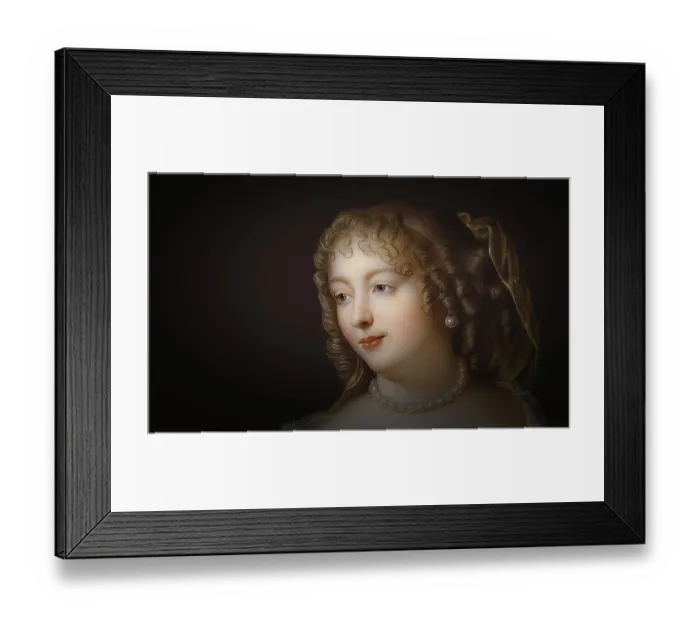 Framed Print : Marie de Rabutin-Chantal, marquise de Sevigne Framed Print : Marie de Rabutin-Chantal, marquise de Sevigne