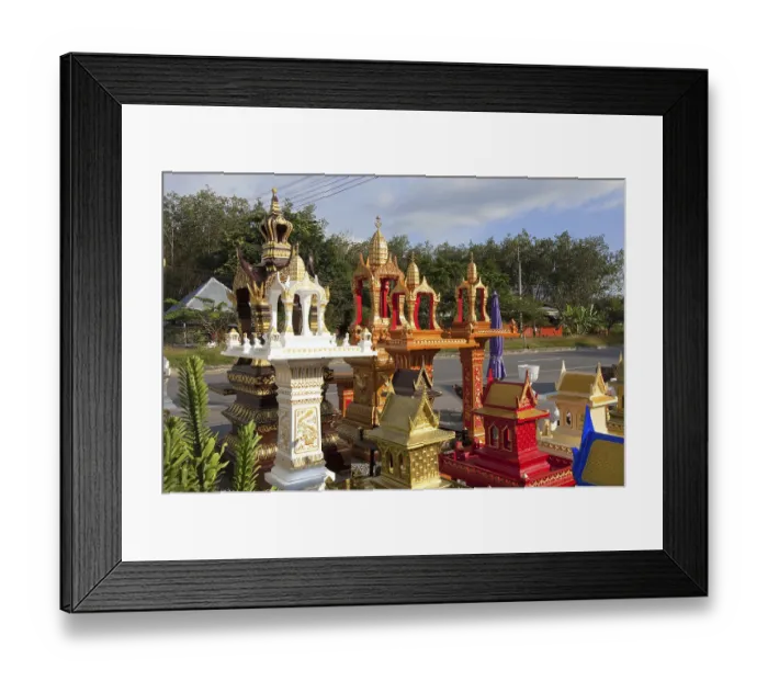 Framed Print : Ghost house stall, Phang Nga, Thailand, Asia Framed Print : Ghost house stall, Phang Nga, Thailand, Asia