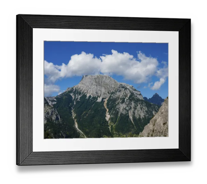 Framed Print : Grosser Buchstein, Gesaeuse National Park Framed Print : Grosser Buchstein, Gesaeuse National Park
