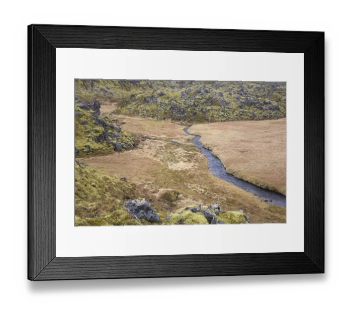 Framed Print : Landscape north of Arnarstapi, Vesturland