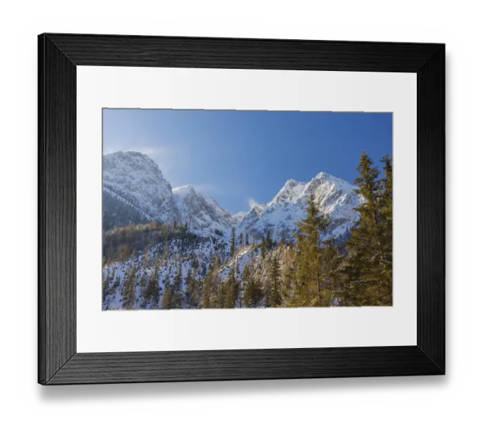 Framed Print : Karwendelmountains in the Eng valley Framed Print : Karwendelmountains in the Eng valley
