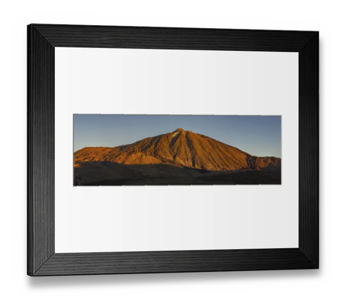 Framed Print : Panorama during the ascent to Alto de Guajara