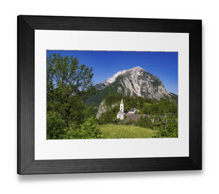 Framed Print : Puergg with Grimming, district of Lienz Framed Print : Puergg with Grimming, district of Lienz