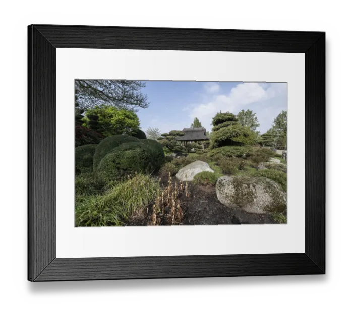 Framed Print : Japanese Garden, Park of Gardens
