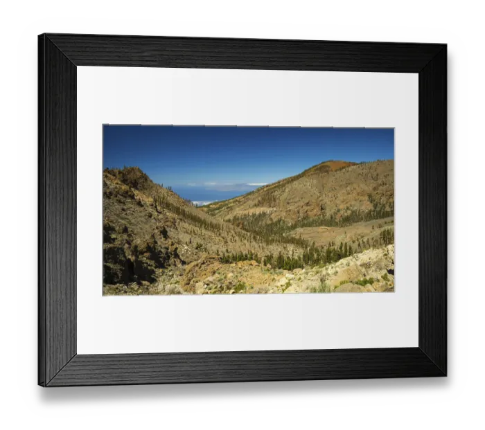 Framed Print : Parque Nacional de las Canadas del Teide