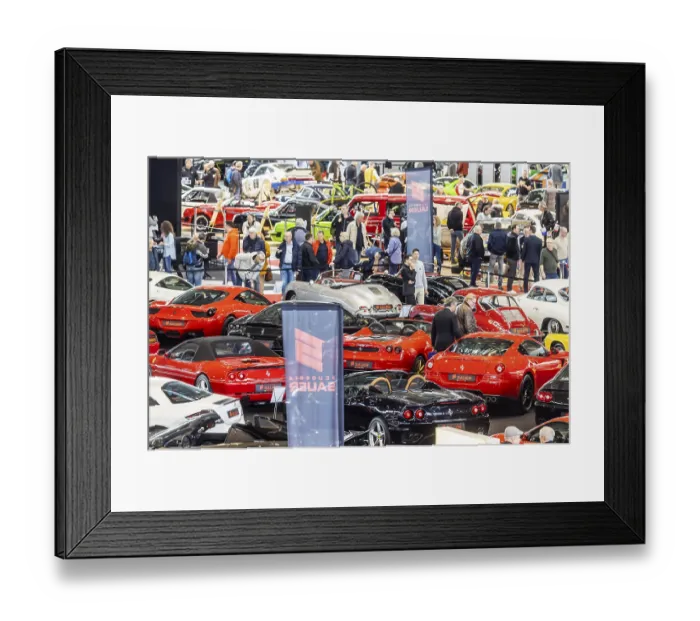 Framed Print : Retro Classics car show opens in Stuttgart