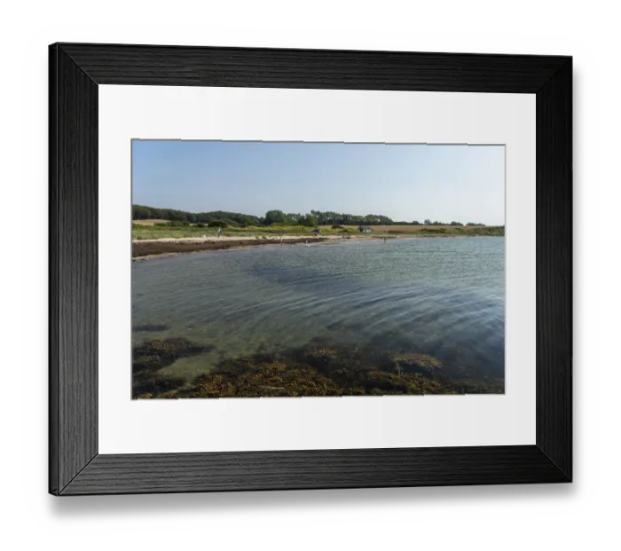 Framed Print : Sandy beach beach near Aasoe, Langeland Island Framed Print : Sandy beach beach near Aasoe, Langeland Island