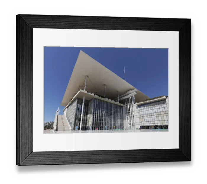 Framed Print : Greek National Opera, Cultural Centre of the Stavros Niarchos Foundation