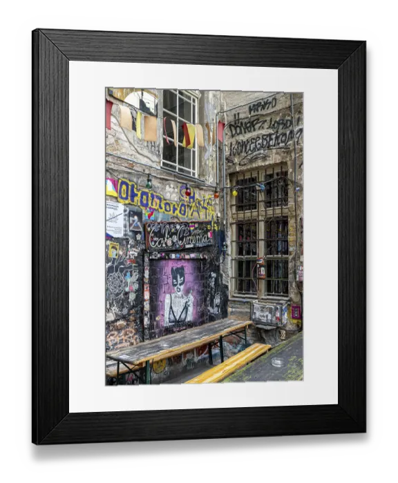 Framed Print : The heritage-protected Haus Schwarzenberg