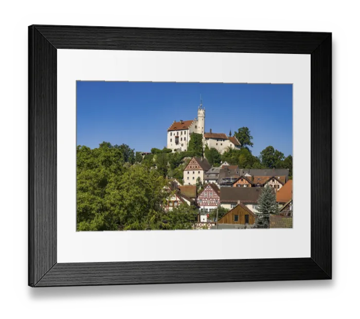 Framed Print : Goessweinstein Castle in Franconian Switzerland Framed Print : Goessweinstein Castle in Franconian Switzerland
