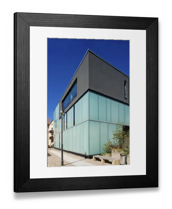 Framed Print : Doebeln City Theatre