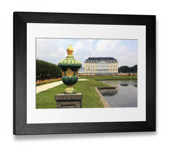 Framed Print : Augustusburg Castle, south side Framed Print : Augustusburg Castle, south side