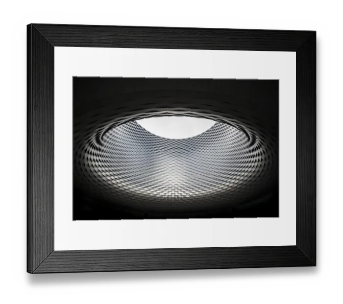 Framed Print : Modern architecture, new Basel Exhibition Centre building Framed Print : Modern architecture, new Basel Exhibition Centre building