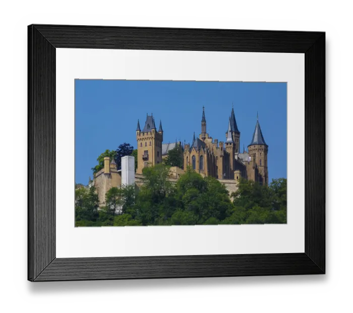 Framed Print : Hohenzollern Castle Framed Print : Hohenzollern Castle