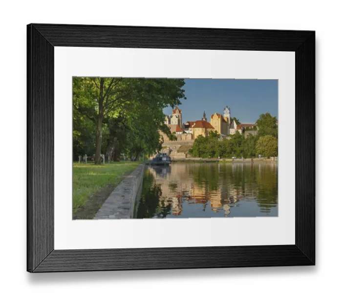 Framed Print : Bernburg Castle, Bernburg, Saale Valley