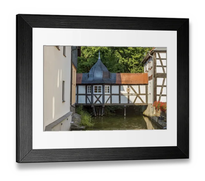 Framed Print : Bridge of Sighs, bridge on wooden piles Framed Print : Bridge of Sighs, bridge on wooden piles