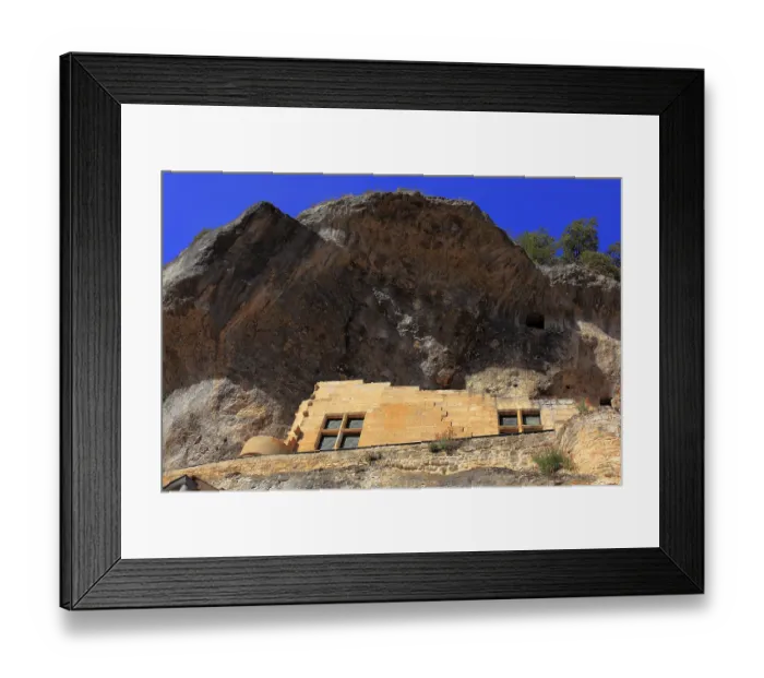 Framed Print : Castle Tayac, Les Eyzies-de-Tayac-Sireuil Framed Print : Castle Tayac, Les Eyzies-de-Tayac-Sireuil