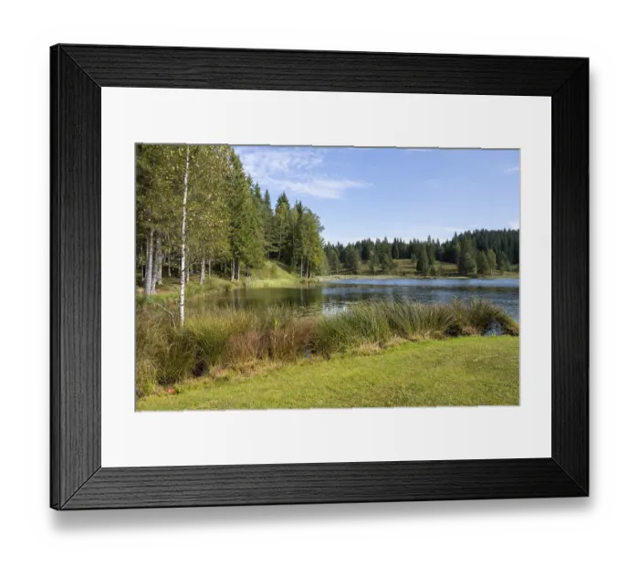 Framed Print : Wildensee am Kranzberg, Mittenwald Framed Print : Wildensee am Kranzberg, Mittenwald