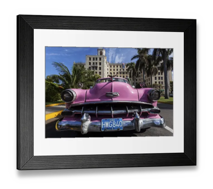 Framed Print : Vintage Chevrolet from the 1950s