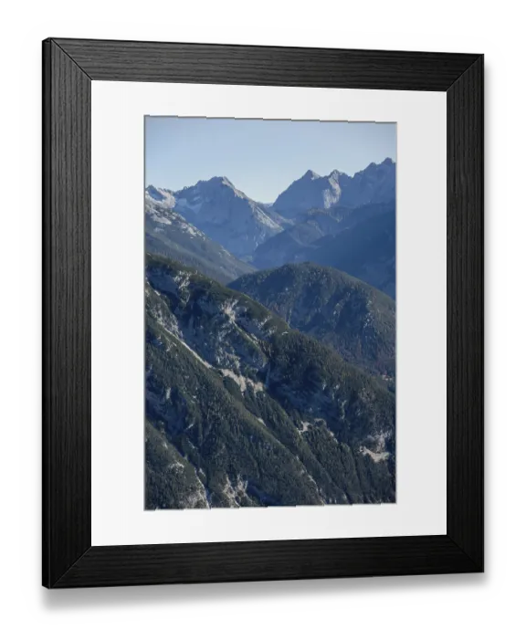 Framed Print : Nordkette of the Karwendel, Tyrol, Austria, Europe