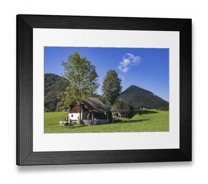 Framed Print : Waschl Muehle on the Muehlenweg in Ebenau Framed Print : Waschl Muehle on the Muehlenweg in Ebenau