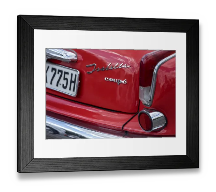 Framed Print : Vintage Borgward Isabella Coupe Framed Print : Vintage Borgward Isabella Coupe