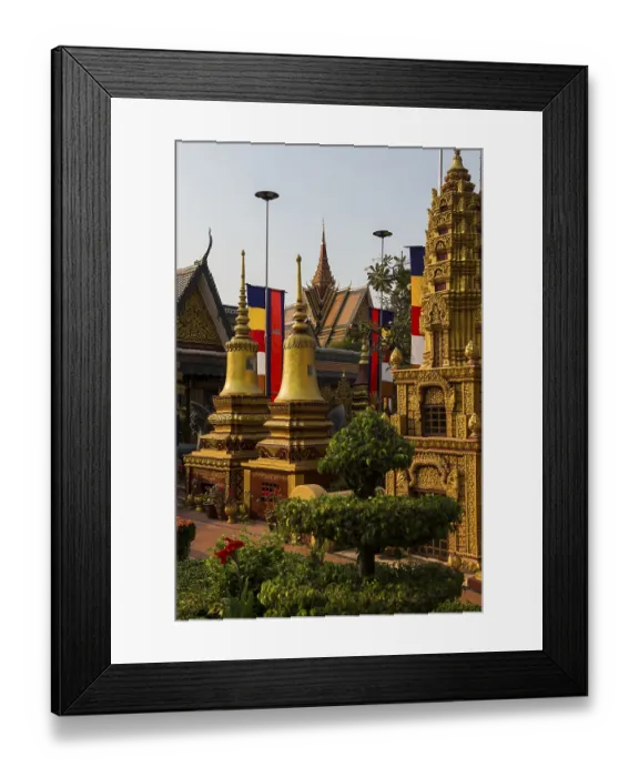 Framed Print : Wat Preah Prohm Rath Temple, Siem Reap
