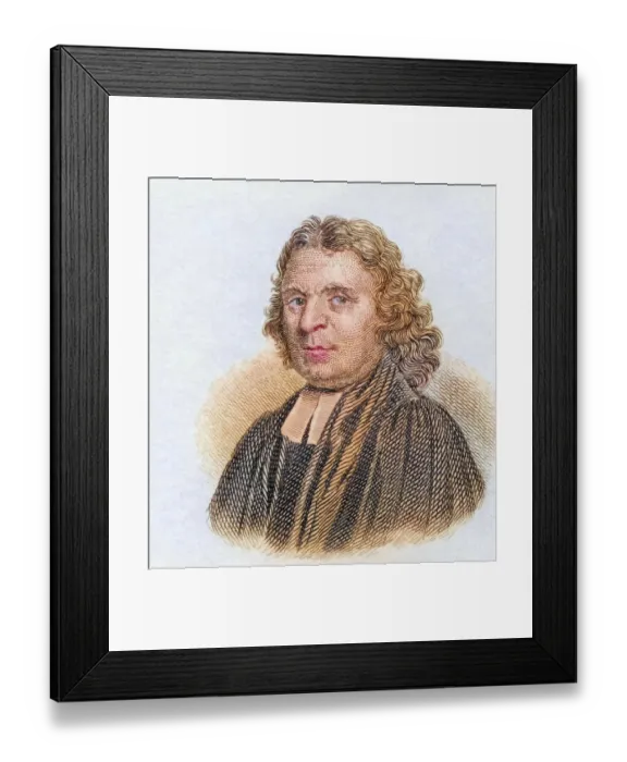 Framed Print : William Derham, (born 26 November 1657 in Stoulton) Framed Print : William Derham, (born 26 November 1657 in Stoulton)