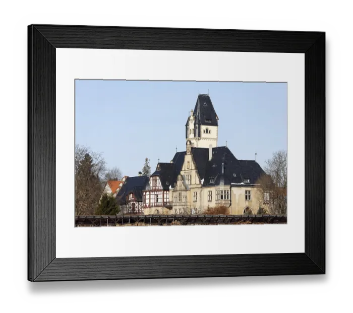 Framed Print : Historic building of the regional office for Agriculture