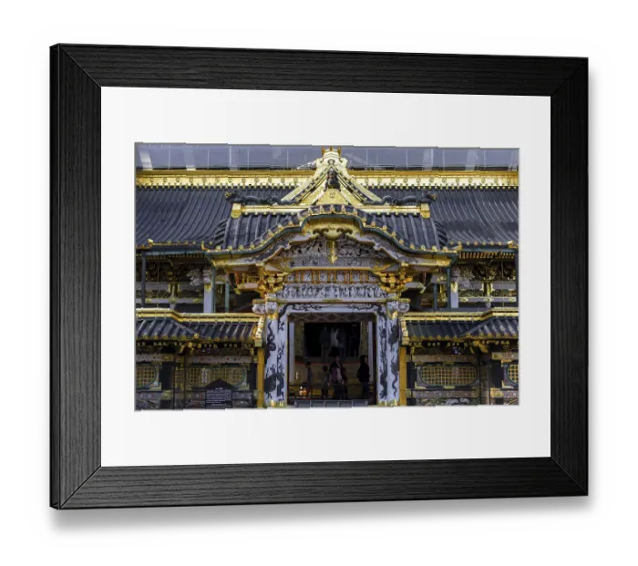 Framed Print : Magnificent TOshO-gU Shrine from the 17th century Framed Print : Magnificent TOshO-gU Shrine from the 17th century