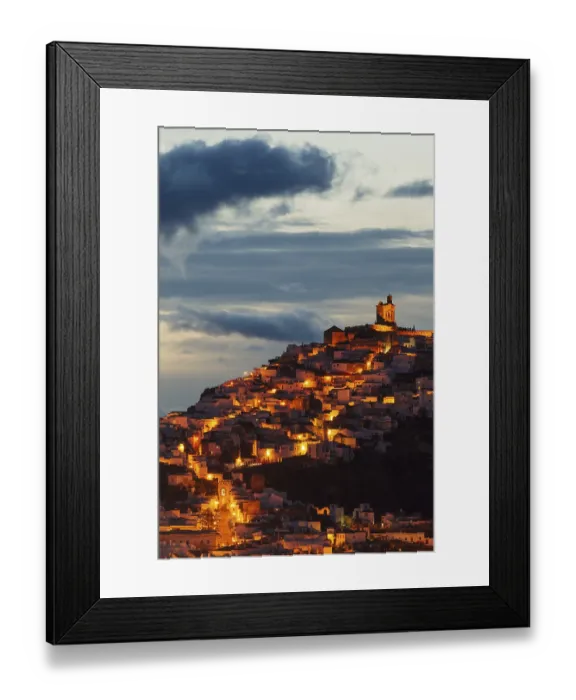 Framed Print : The White Town of Arcos de la Frontera Framed Print : The White Town of Arcos de la Frontera
