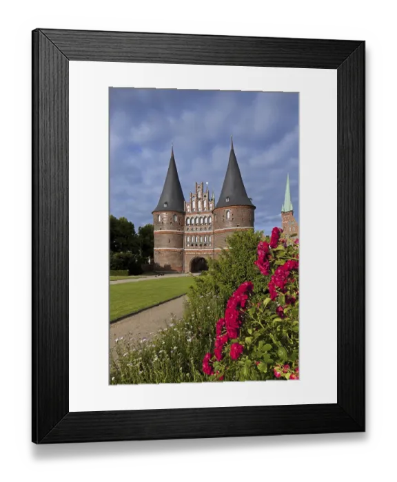 Framed Print : The Holsten Gate, Holstein Tor
