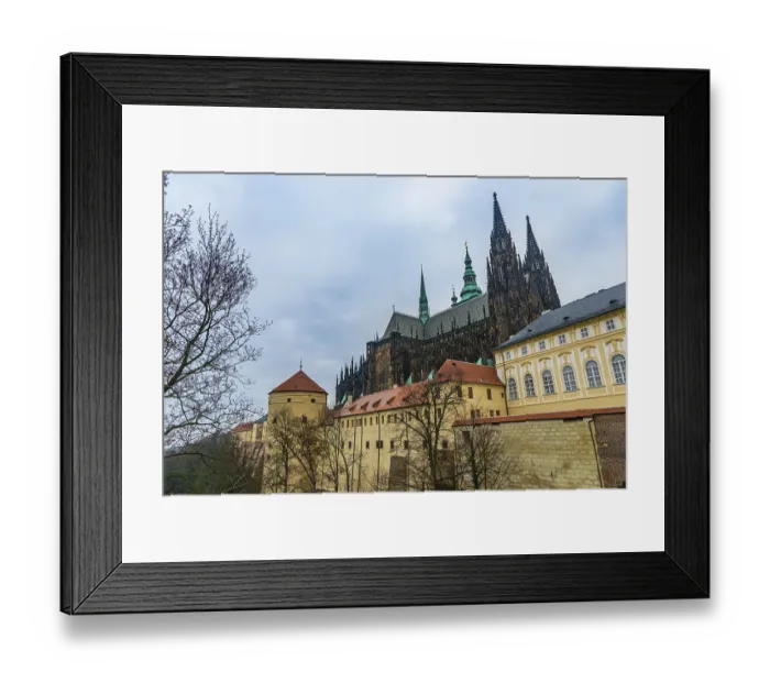 Framed Print : St Vitus Cathedral at Prague Castle Framed Print : St Vitus Cathedral at Prague Castle