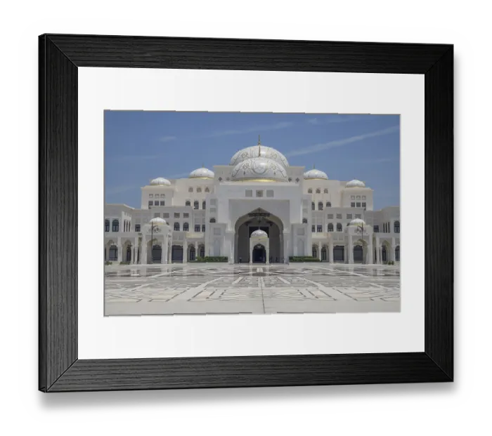 Framed Print : Qasr Al Watan, Presidential Palace Framed Print : Qasr Al Watan, Presidential Palace