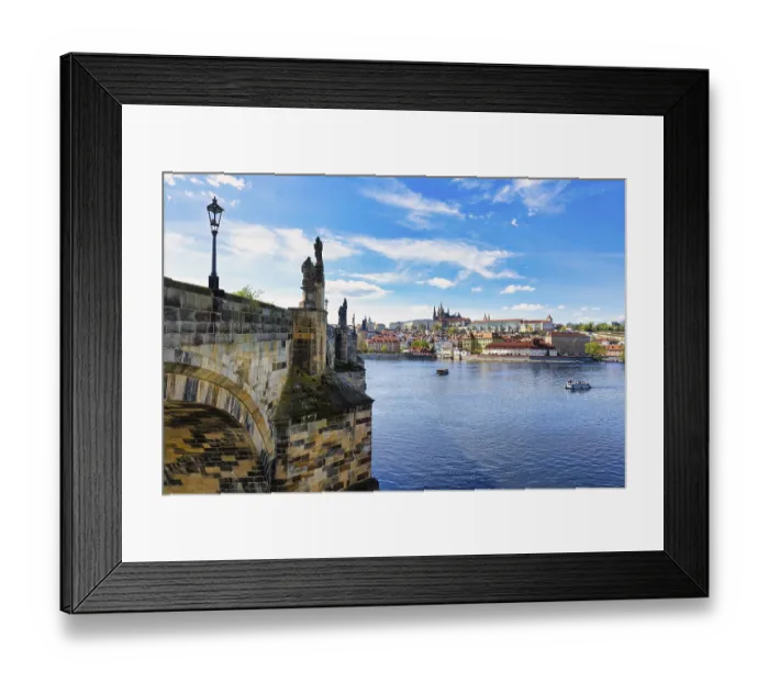 Framed Print : Charles bridge, Old Town Bridge Tower Framed Print : Charles bridge, Old Town Bridge Tower