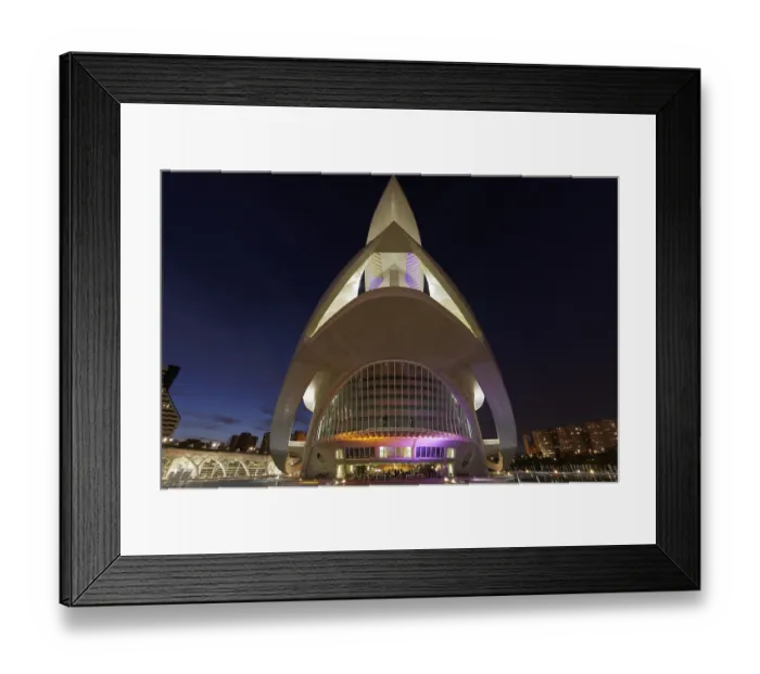 Framed Print : Opera, Palau de Les Arts Reine Sofia Framed Print : Opera, Palau de Les Arts Reine Sofia